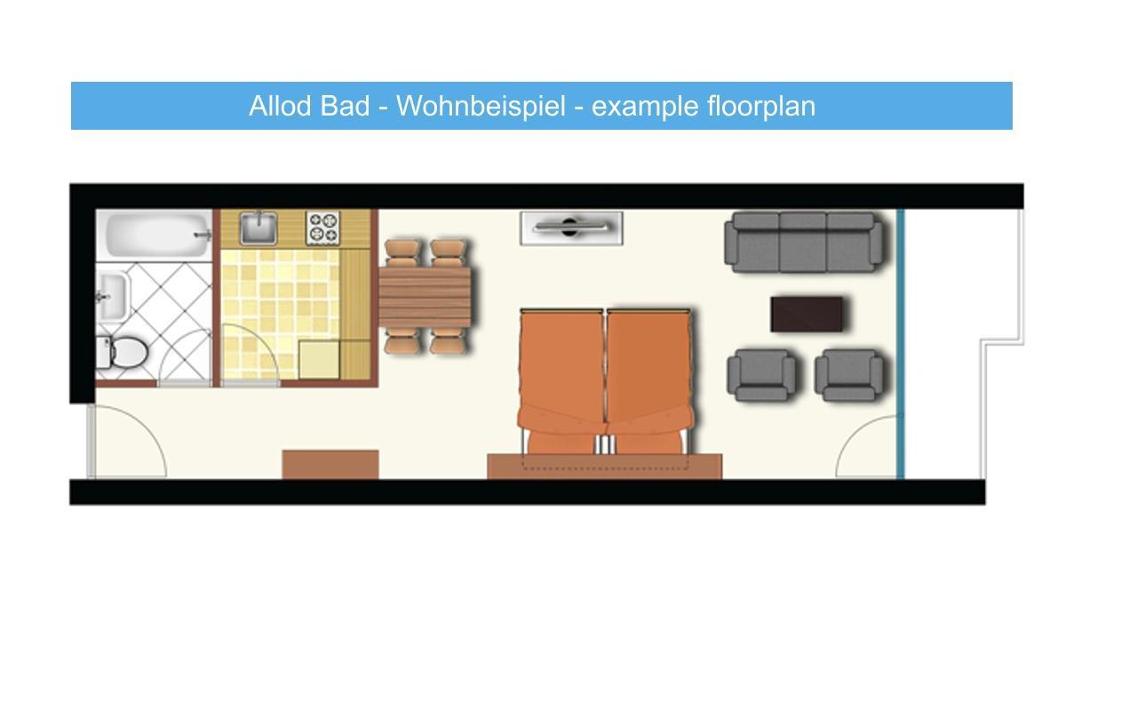 Allod Bad 508 St. Moritz Kültér fotó